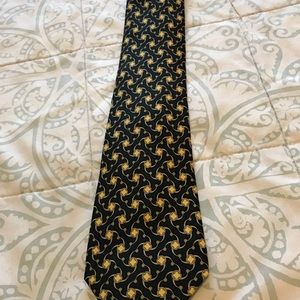 Beautiful 100% Authentic Hermès Silk Tie w/ Box